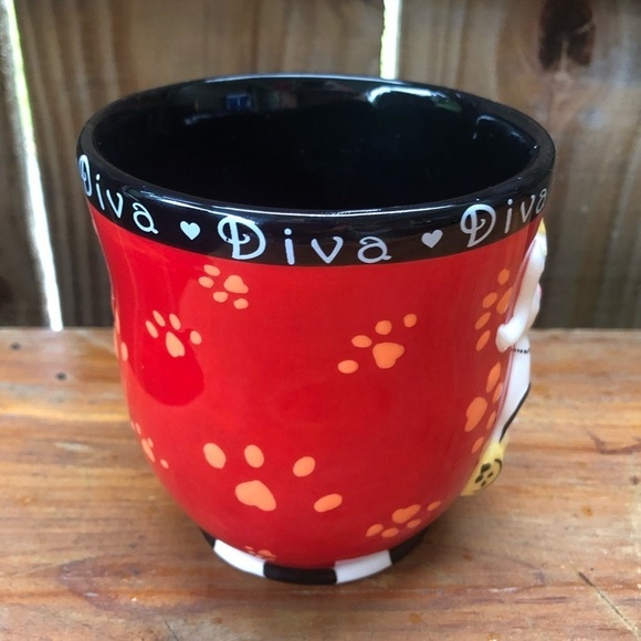 Poodle Diva “Lady” 3D Collectible Coffee Mug - Picture 3 of 6